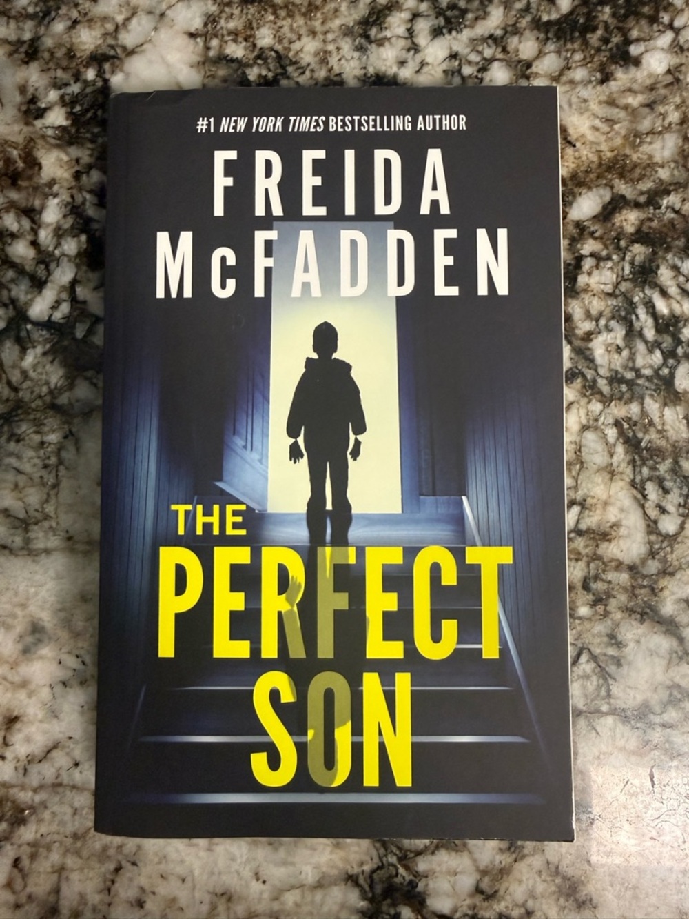 Freida McFadden "The Perfect Son" Paperback - Black & Yellow Cover